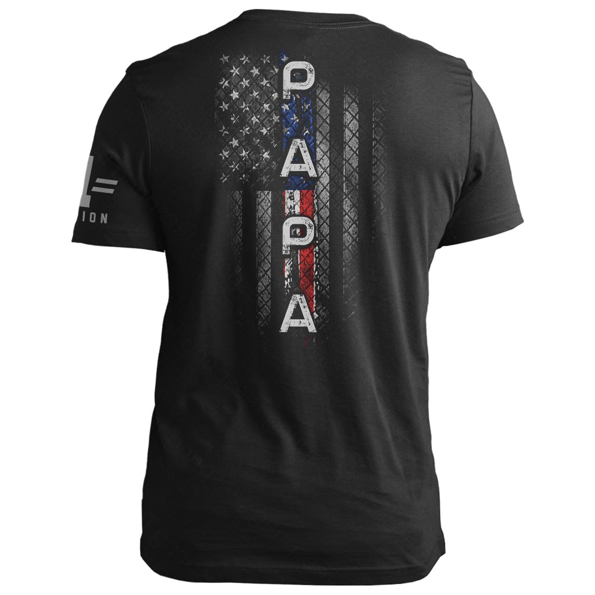 PAPA American Flag Vertical