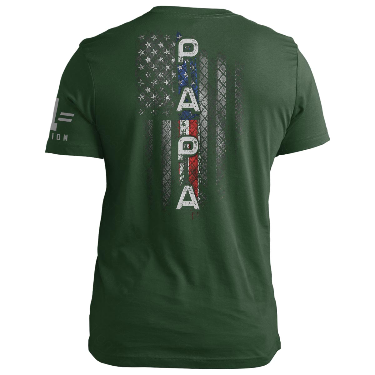 PAPA American Flag Vertical