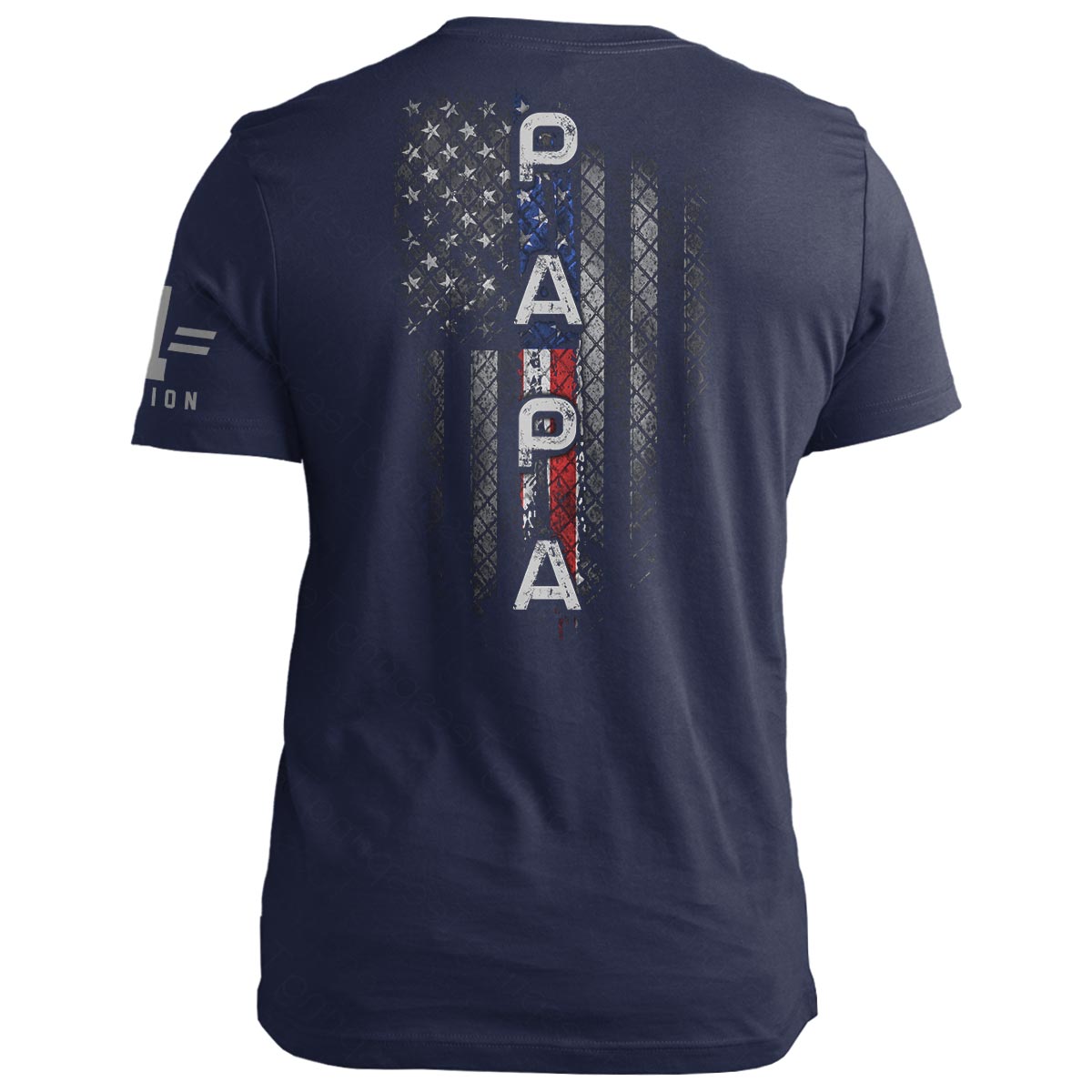 PAPA American Flag Vertical