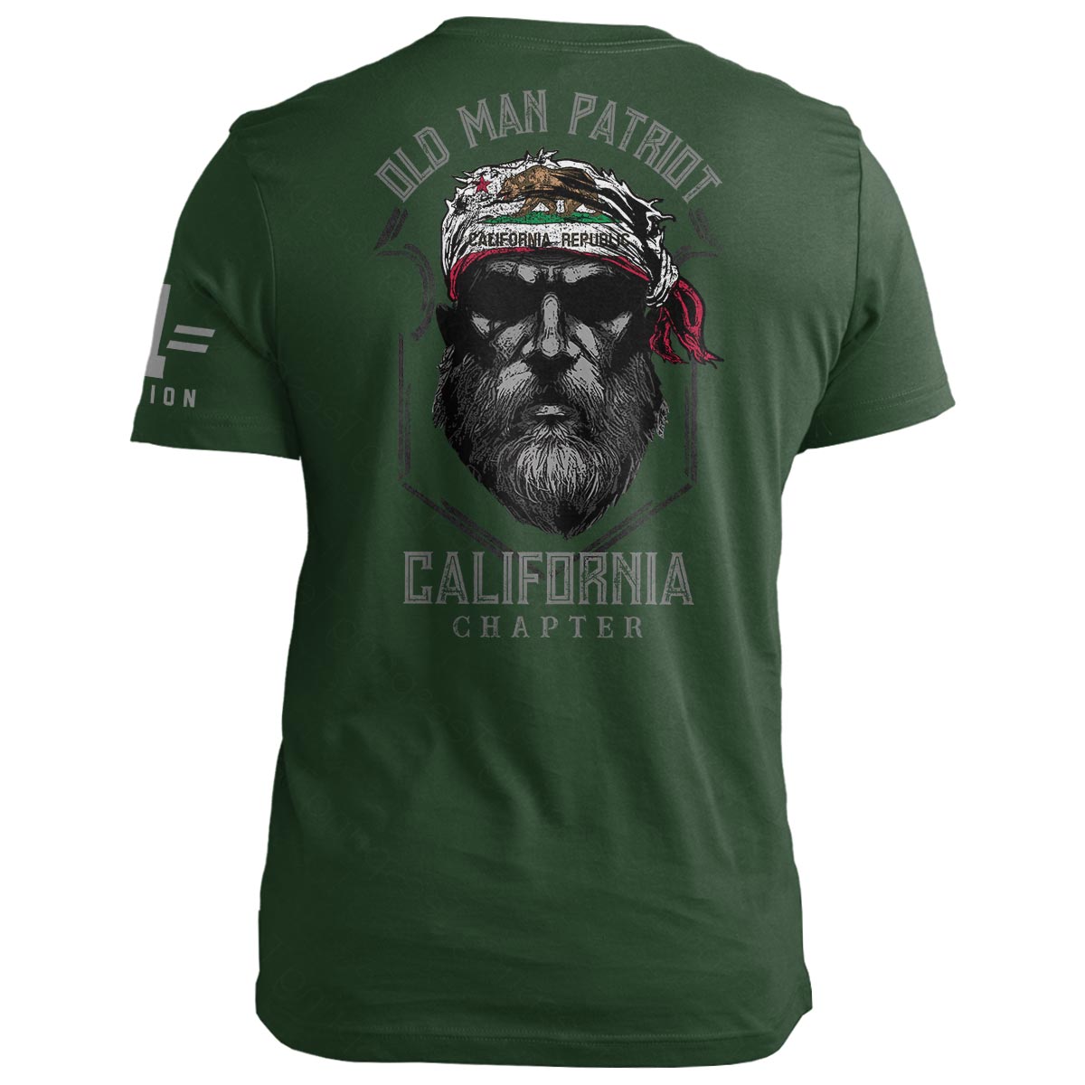 California Old Man Patriot