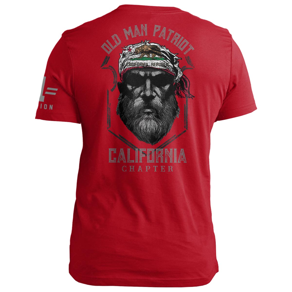 California Old Man Patriot