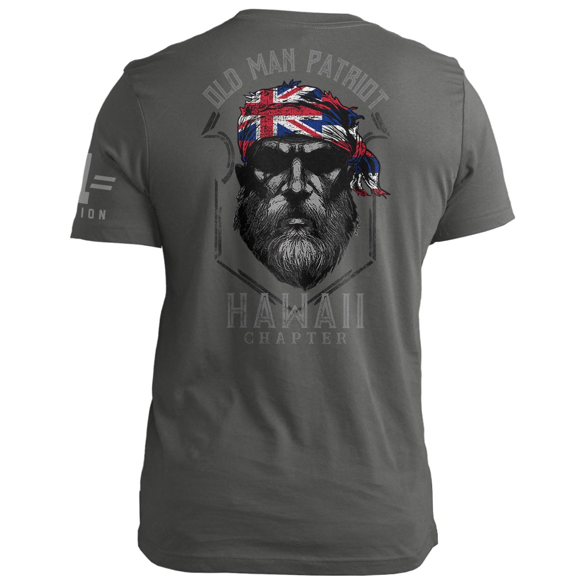 Hawaii Old Man Patriot