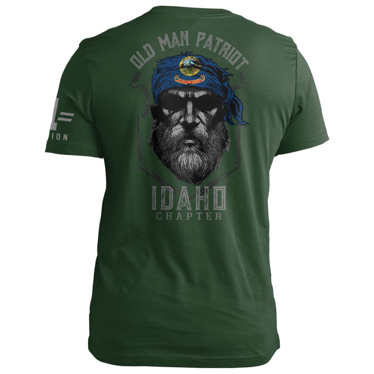 Idaho Old Man Patriot