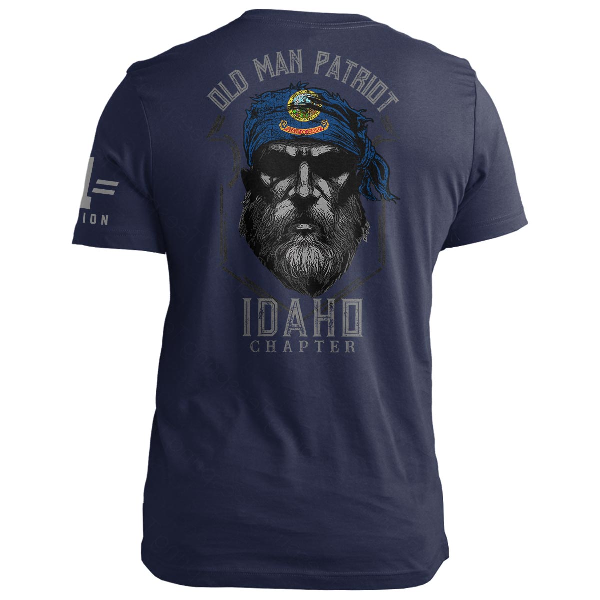 Idaho Old Man Patriot