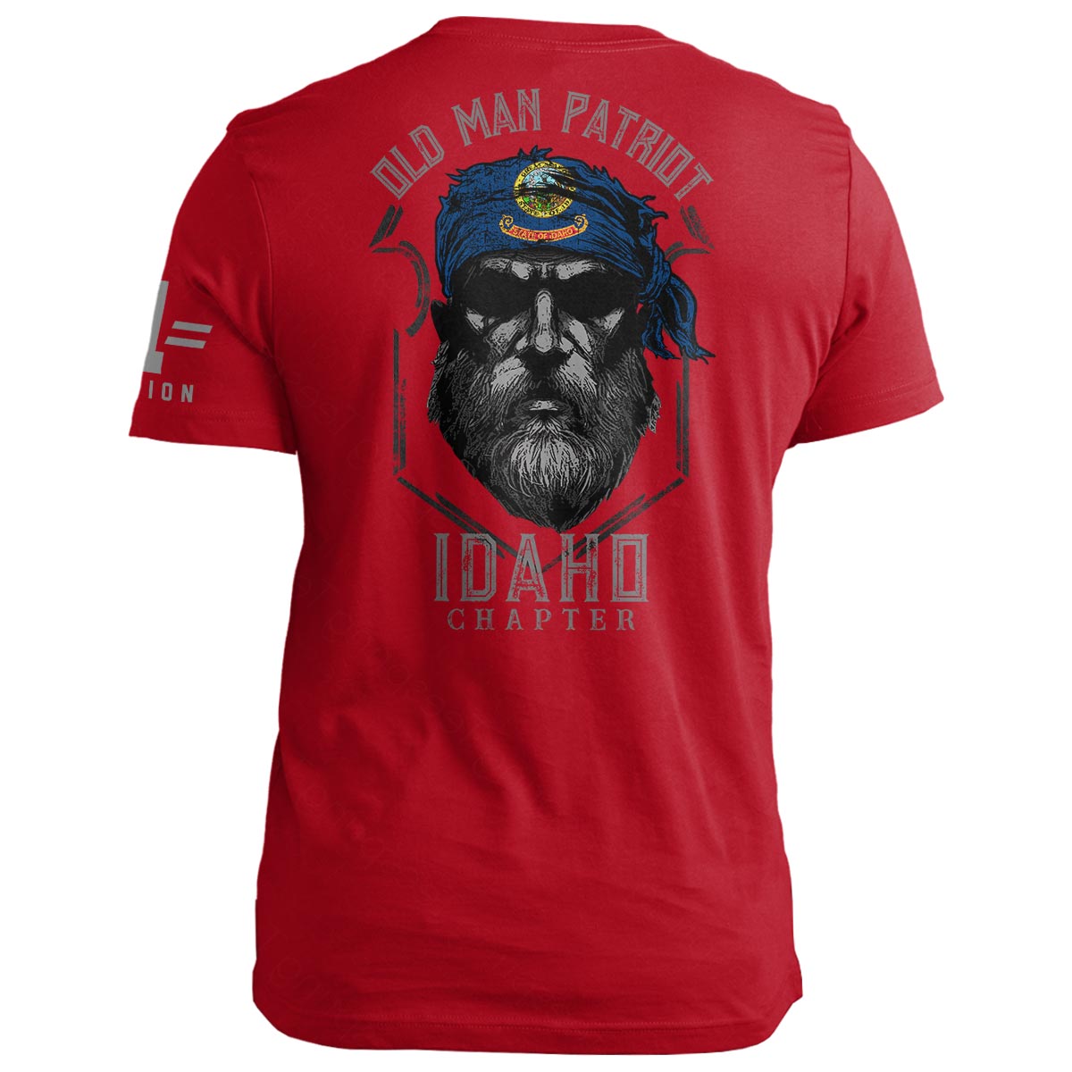 Idaho Old Man Patriot
