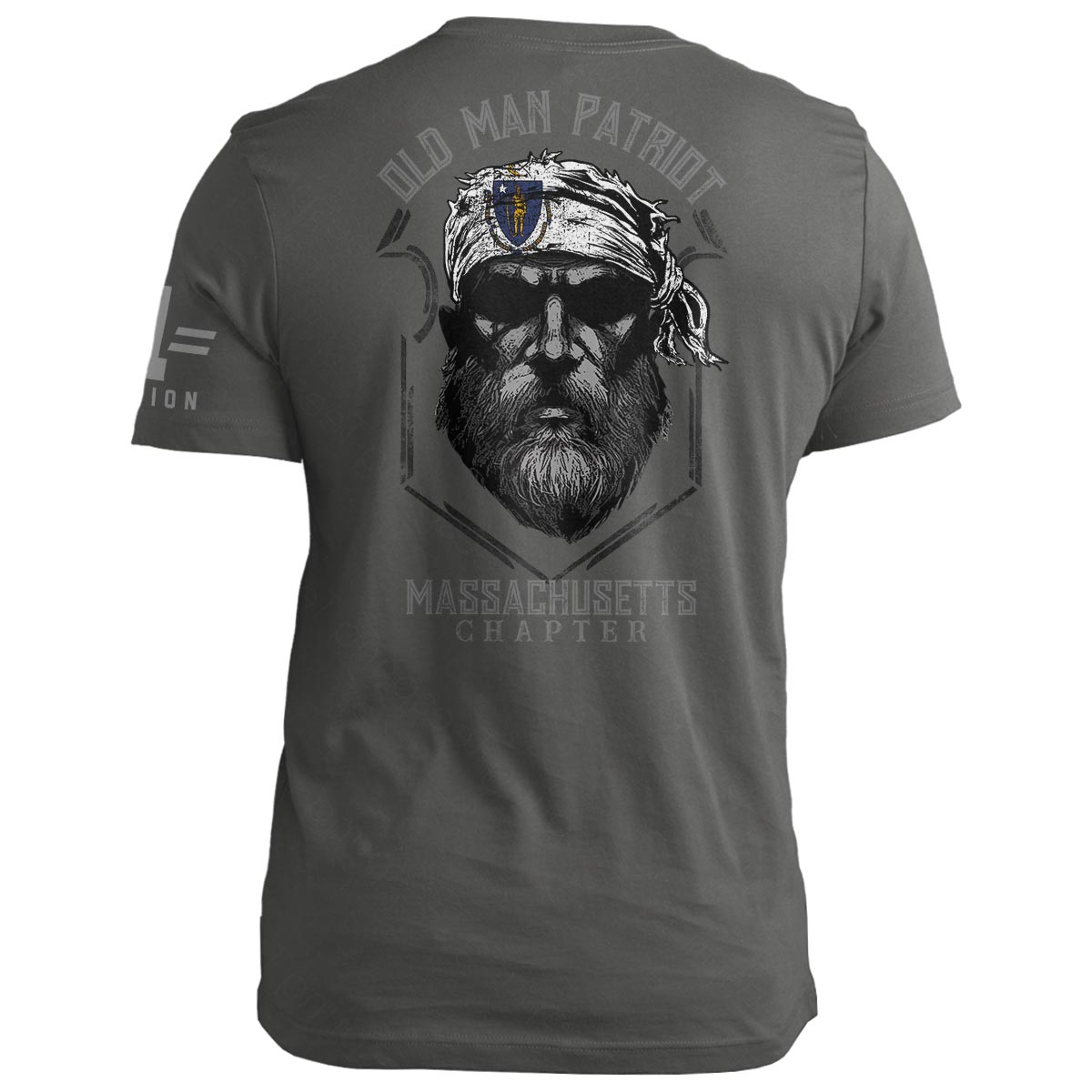 Massachusetts Old Man Patriot