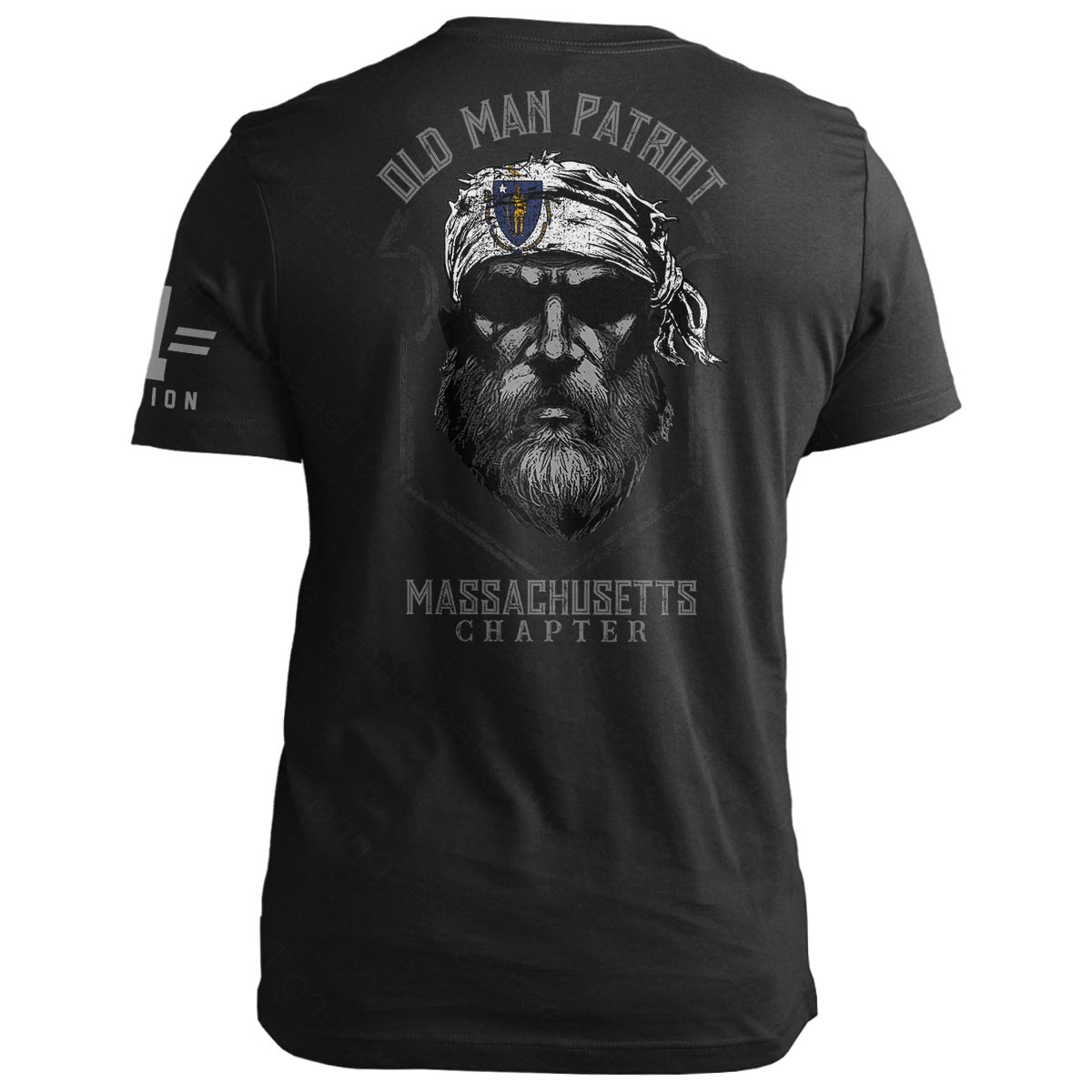 Massachusetts Old Man Patriot