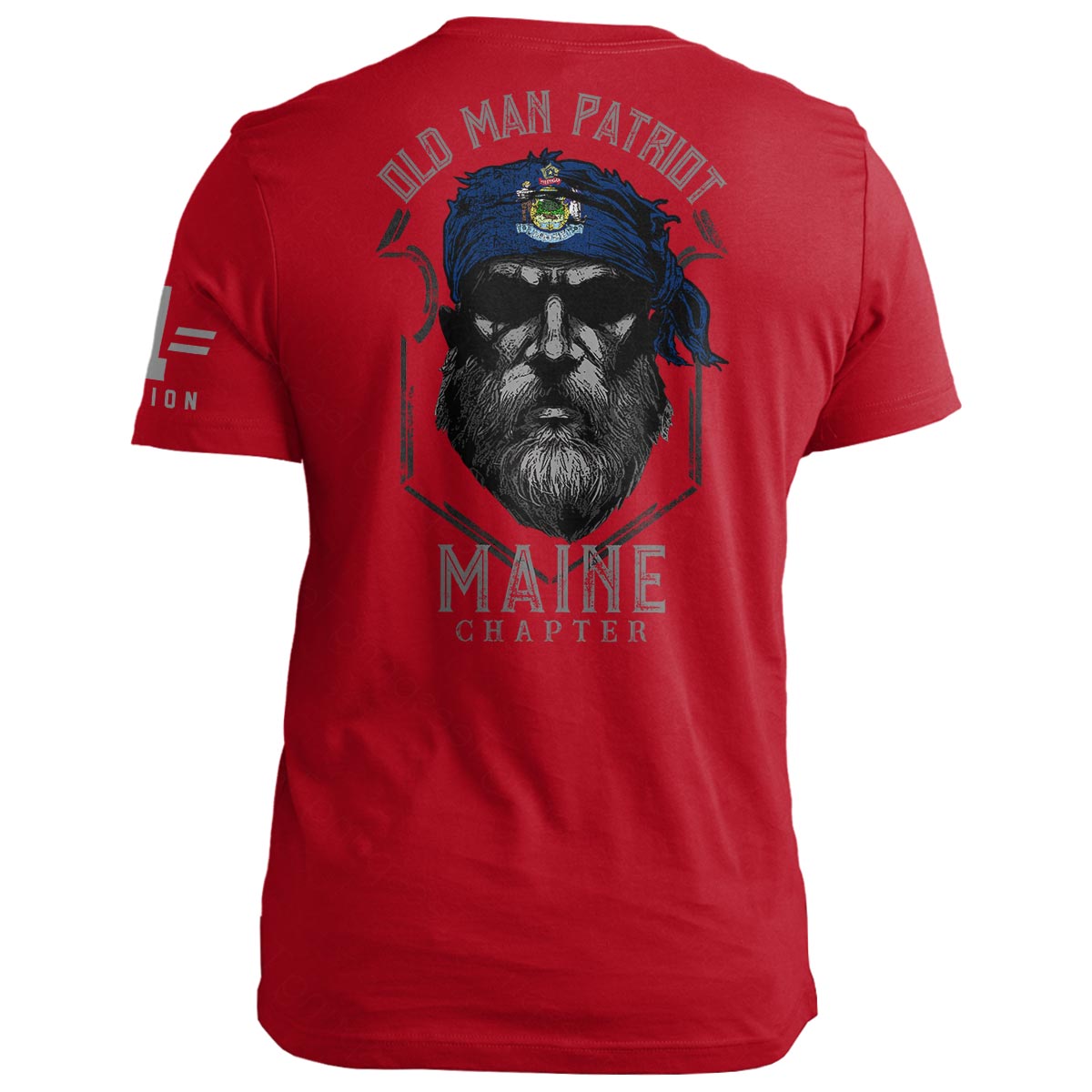 Maine Old Man Patriot