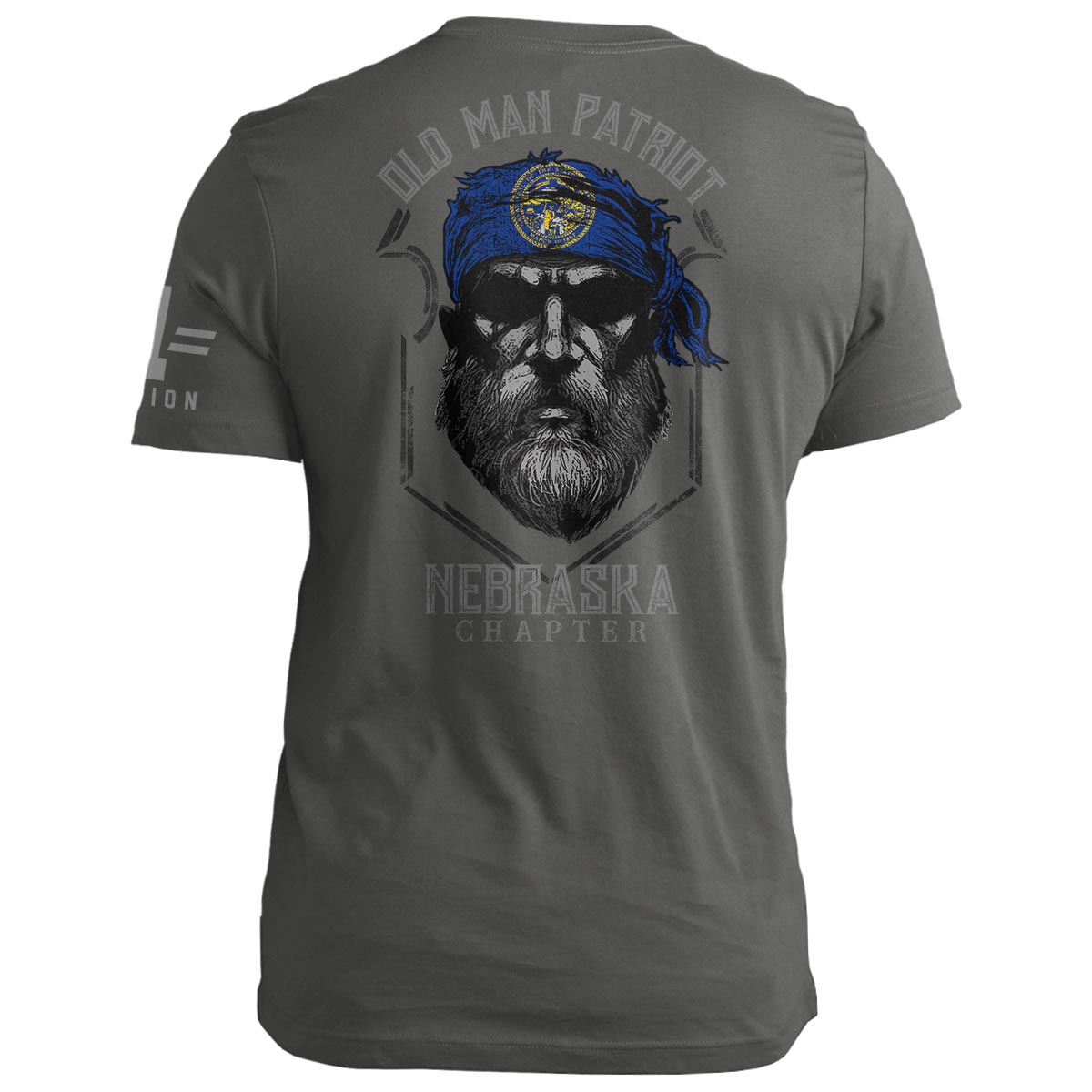 Nebraska Old Man Patriot