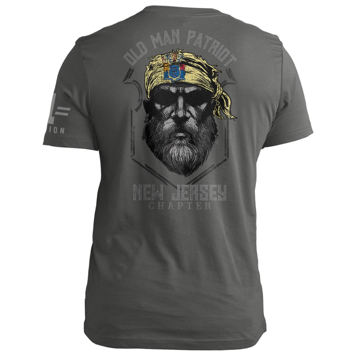 New Jersey Old Man Patriot