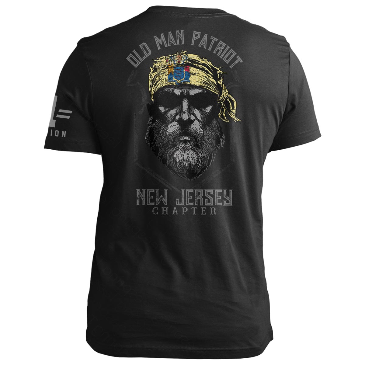 New Jersey Old Man Patriot