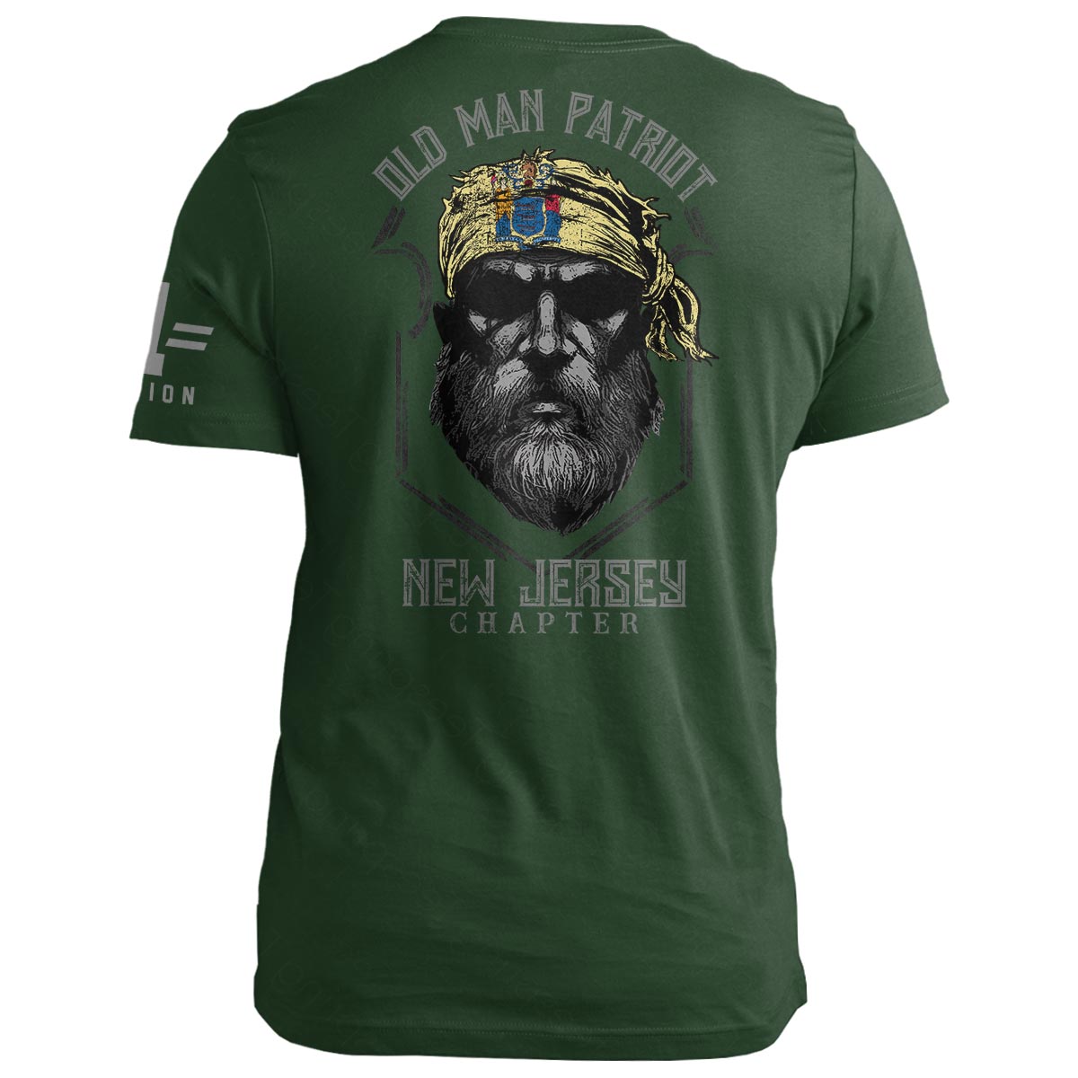 New Jersey Old Man Patriot