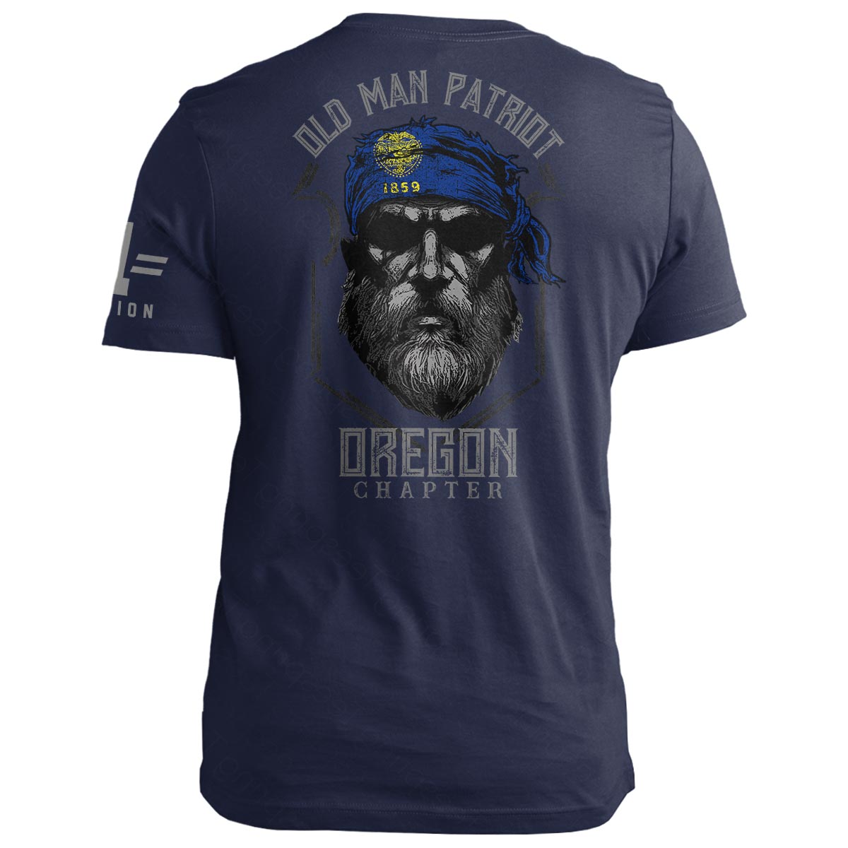 Oregon Old Man Patriot