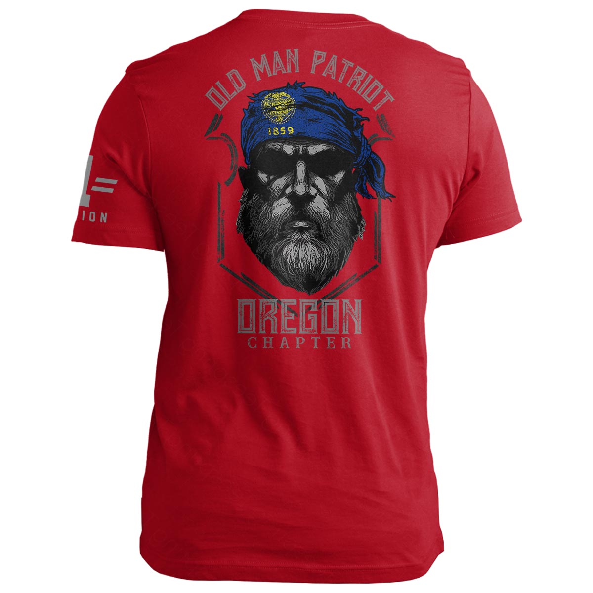 Oregon Old Man Patriot