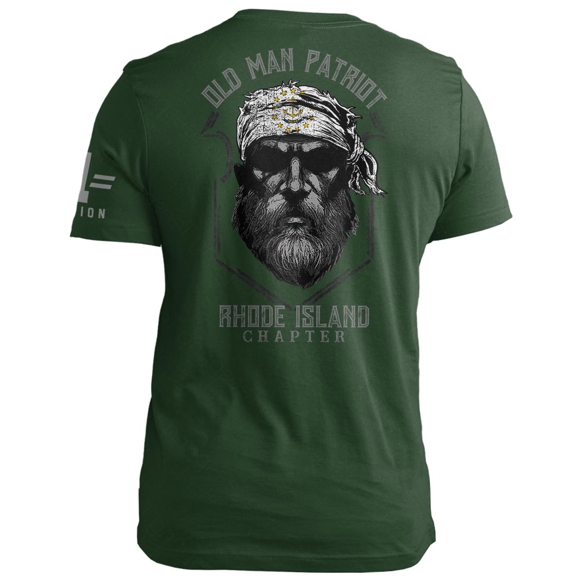 Rhode Island Old Man Patriot