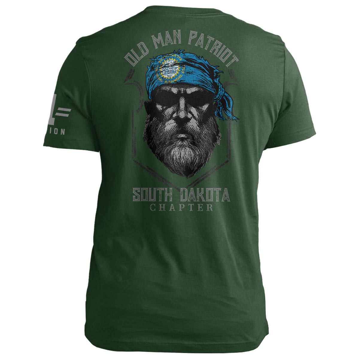 South Dakota Old Man Patriot