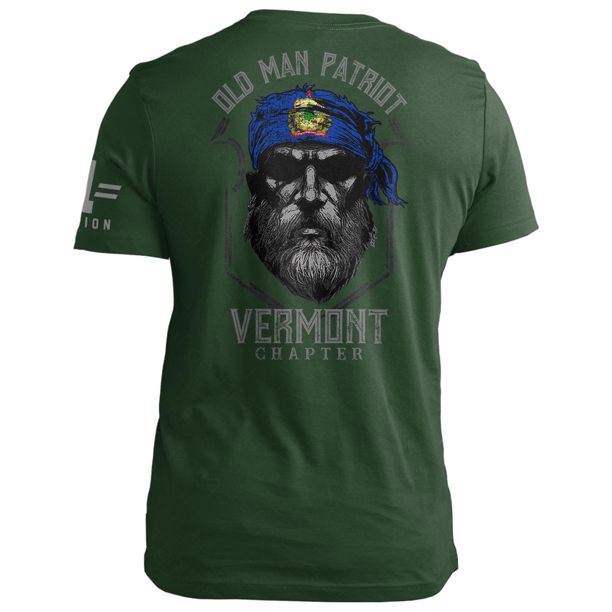 Vermont Old Man Patriot