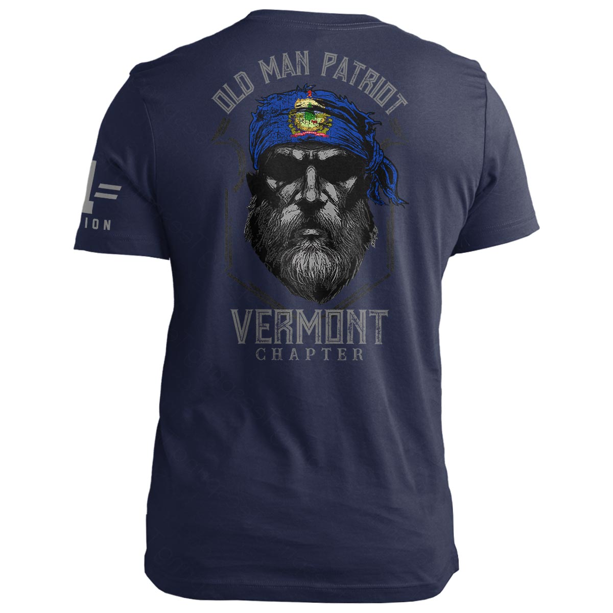 Vermont Old Man Patriot