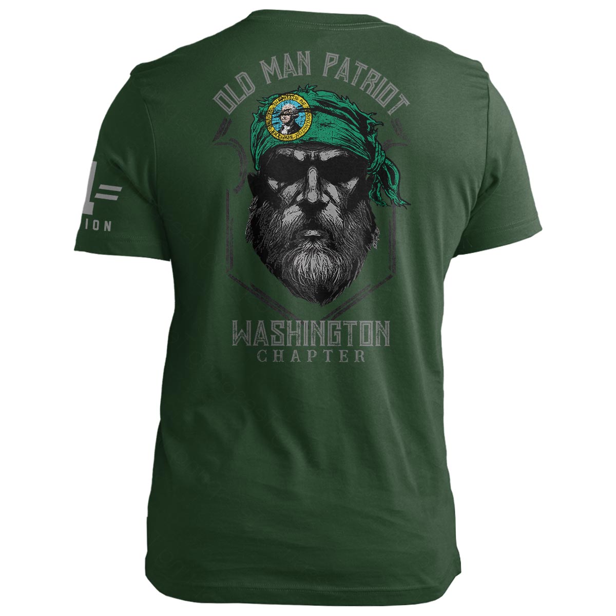 Washington Old Man Patriot