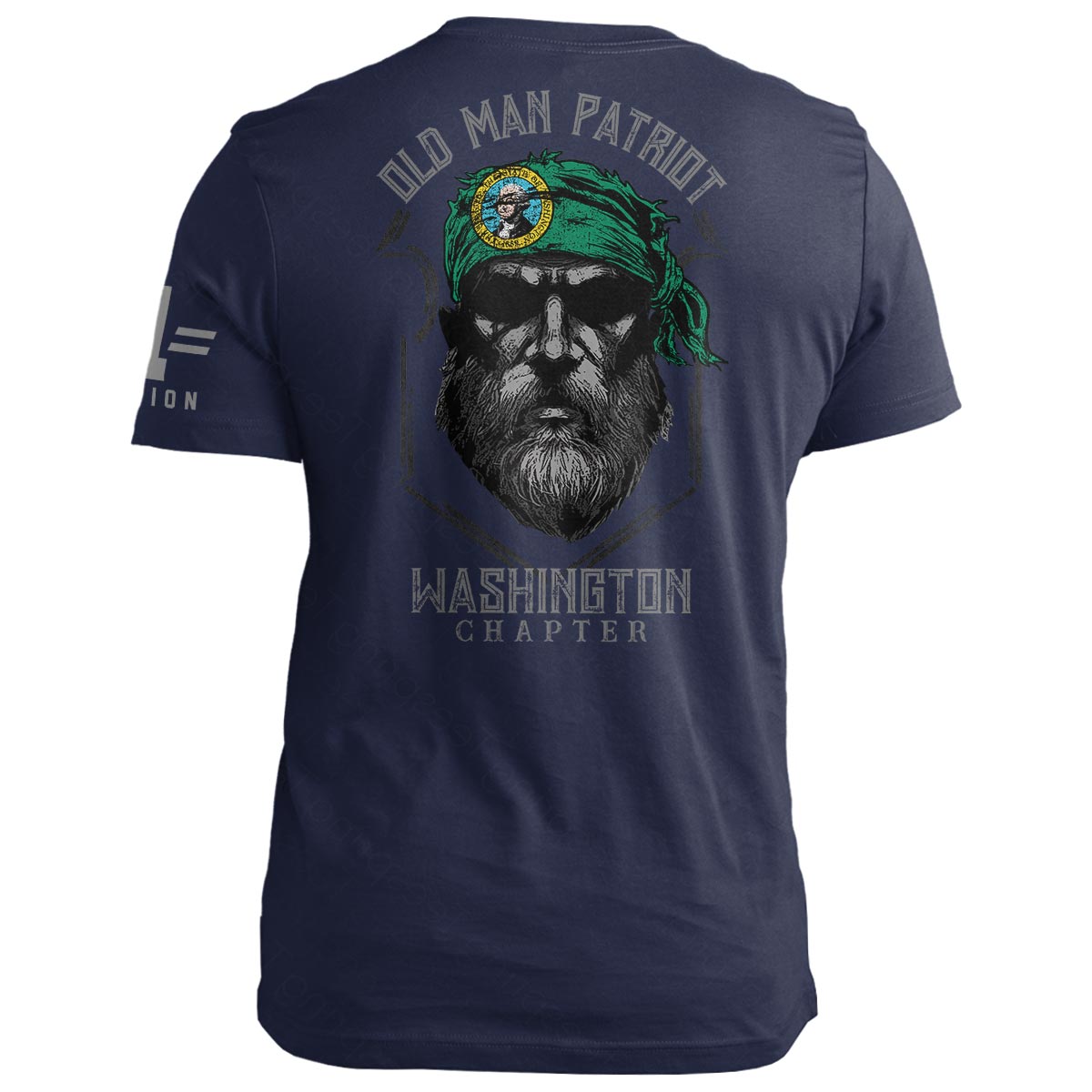 Washington Old Man Patriot