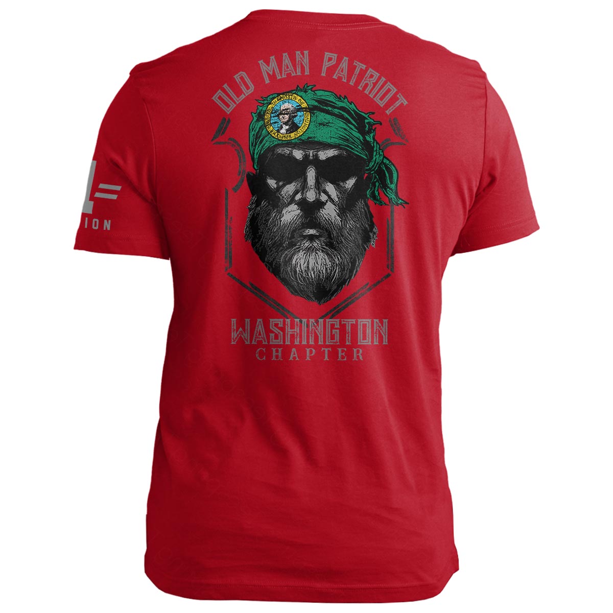 Washington Old Man Patriot