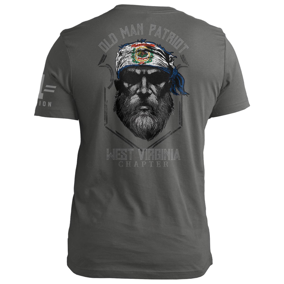 West Virginia Old Man Patriot
