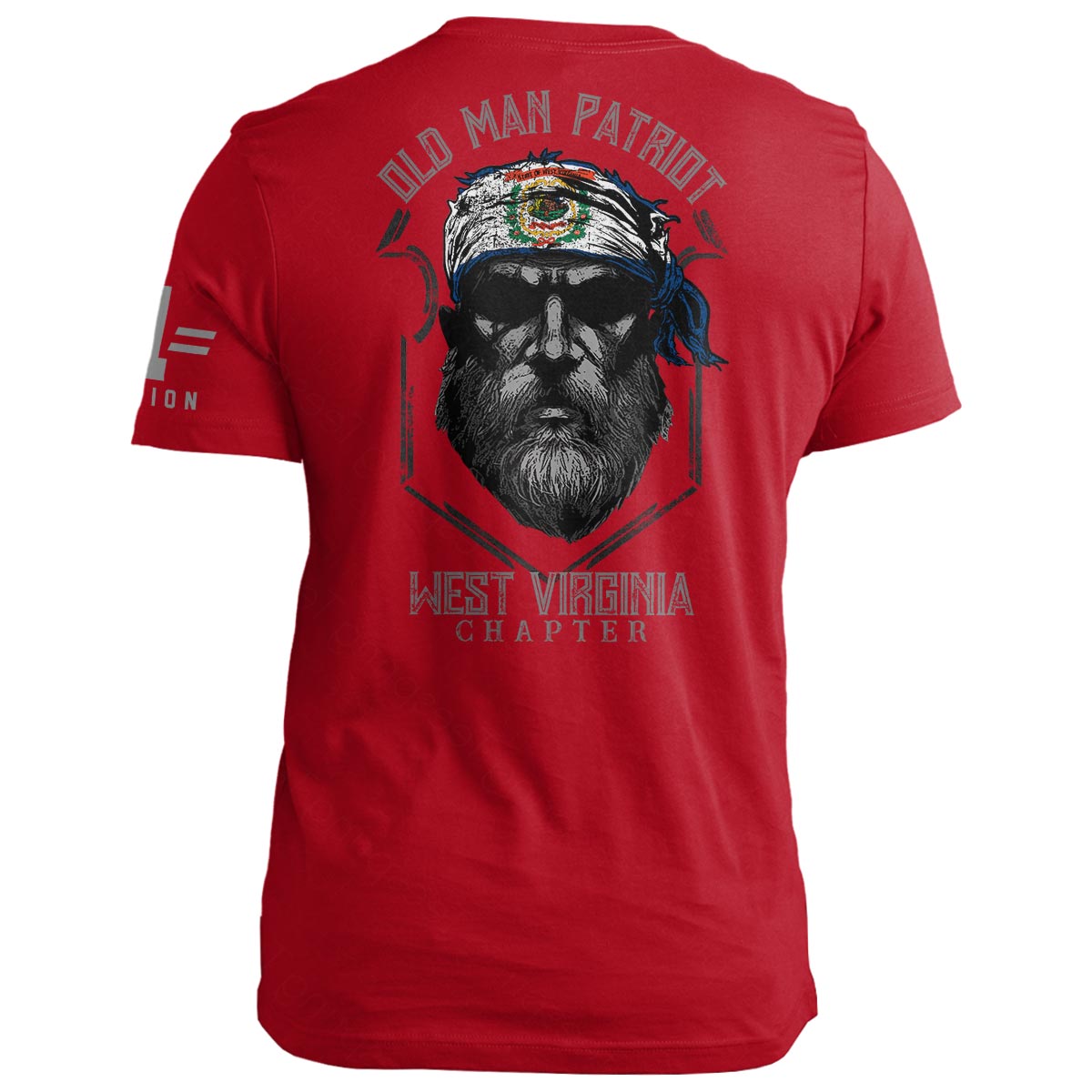 West Virginia Old Man Patriot