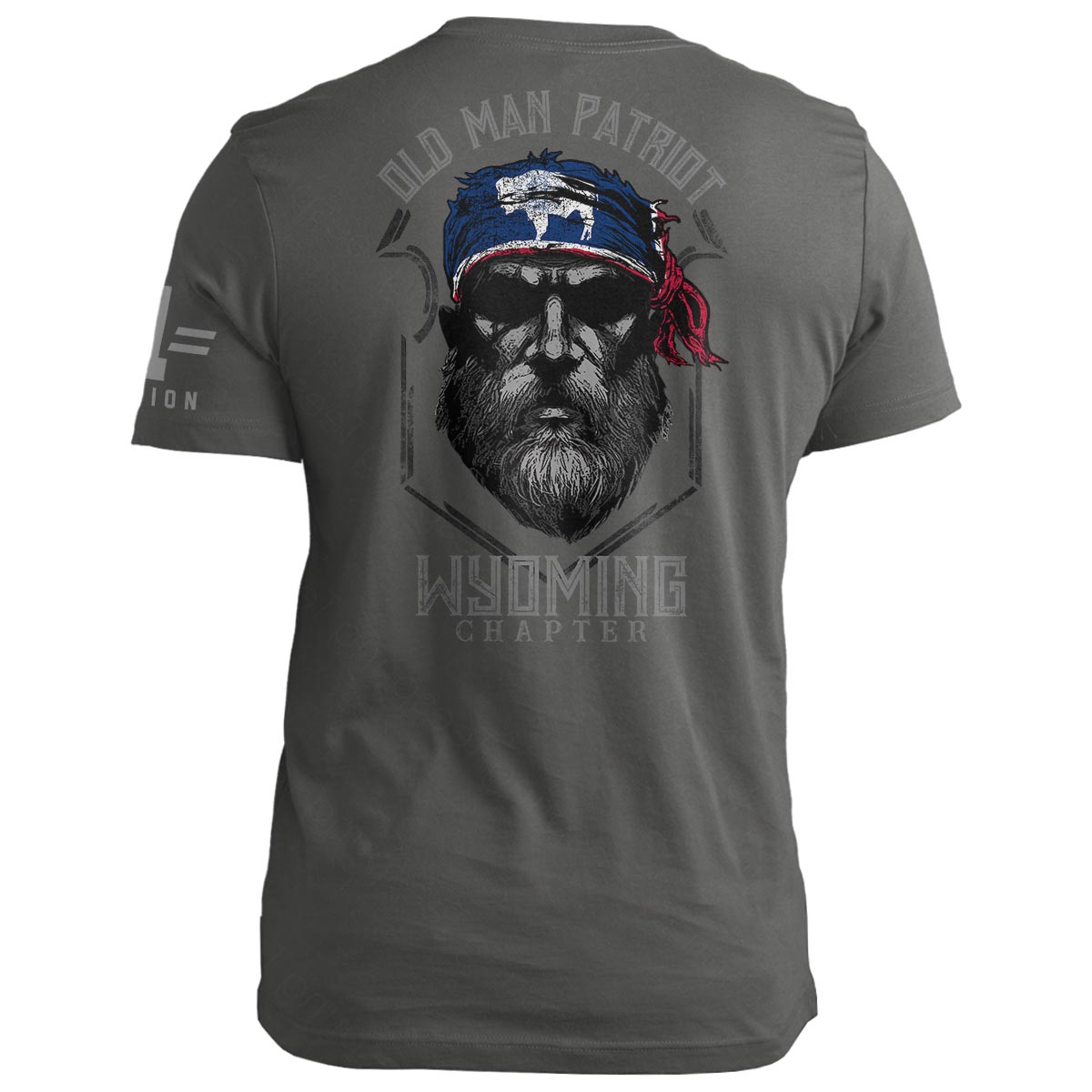Wyoming Old Man Patriot