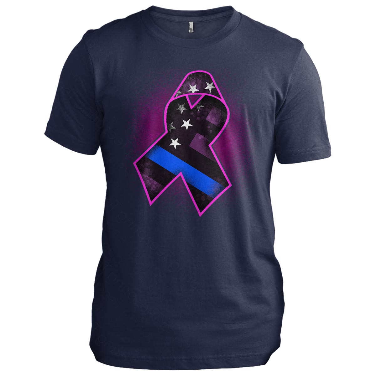 Thin Blue Line Breast Cancer Awareness