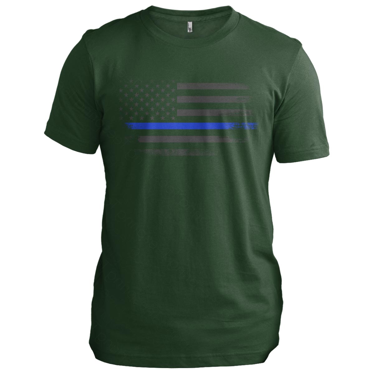 Onyx Thin Blue Line Flag