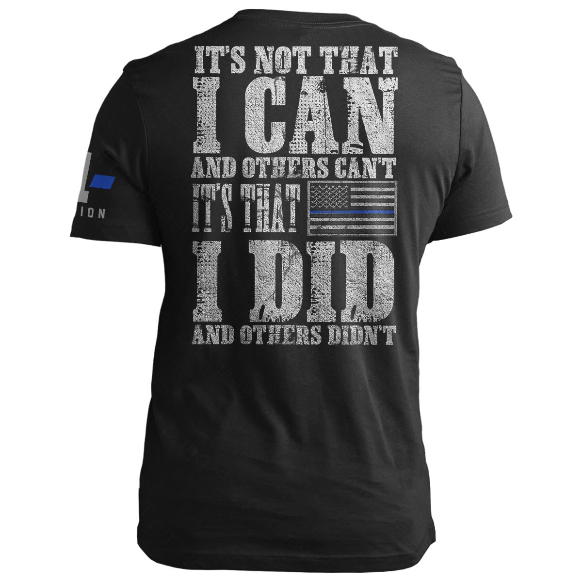 Thin Blue Line: I Can. I Did