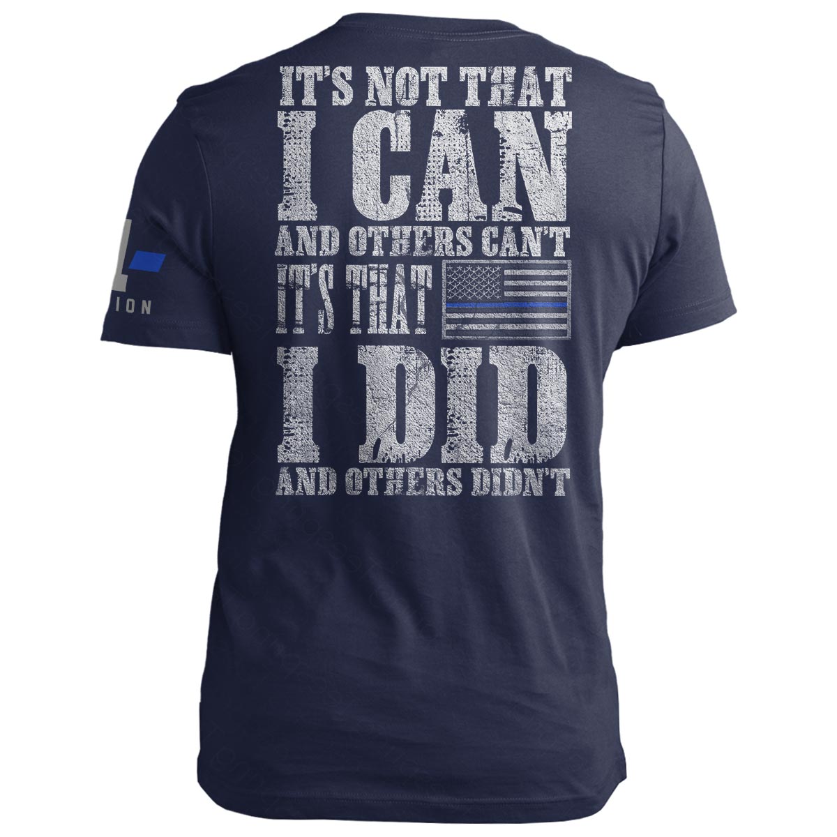 Thin Blue Line: I Can. I Did