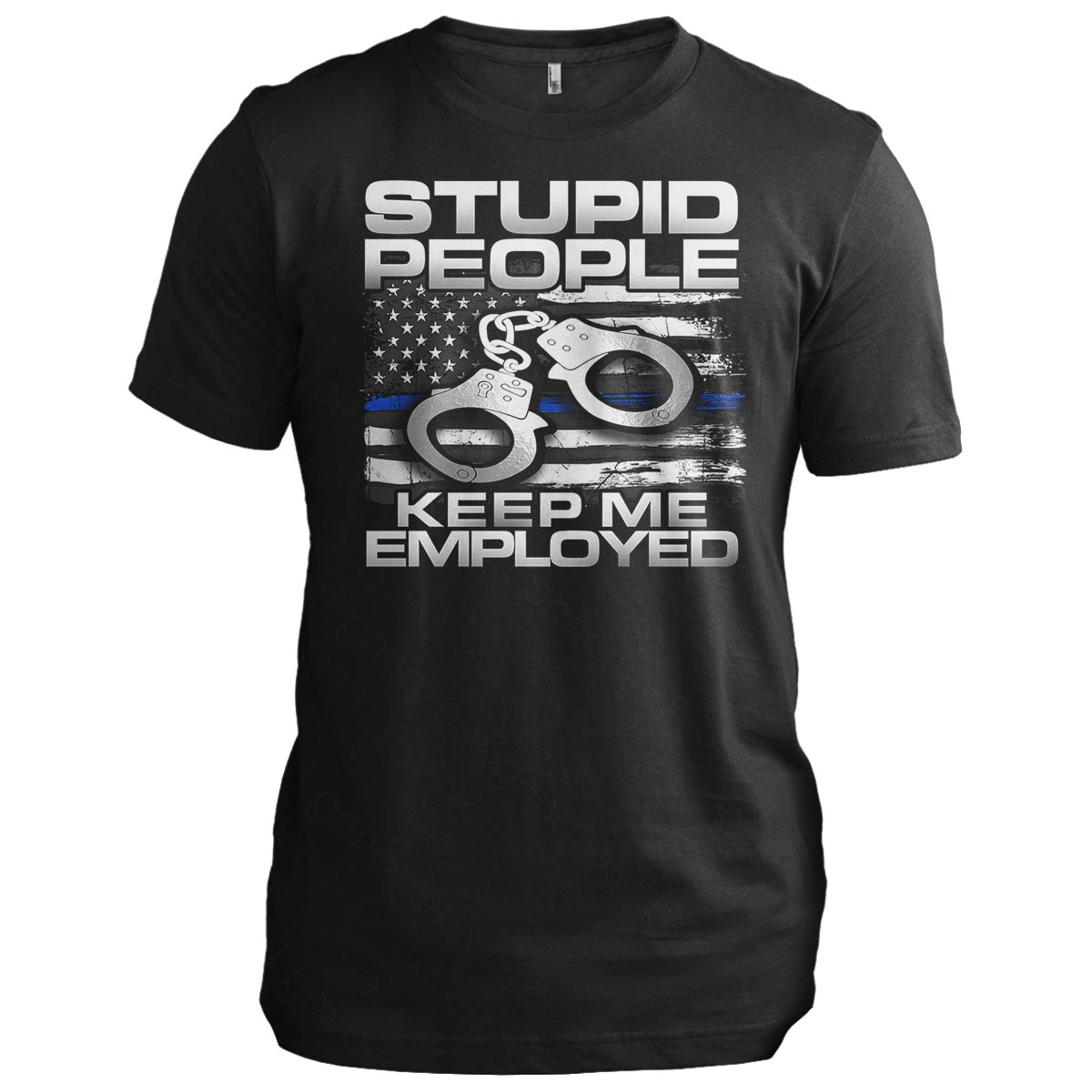 Police: Stupid People Keep Me Employed