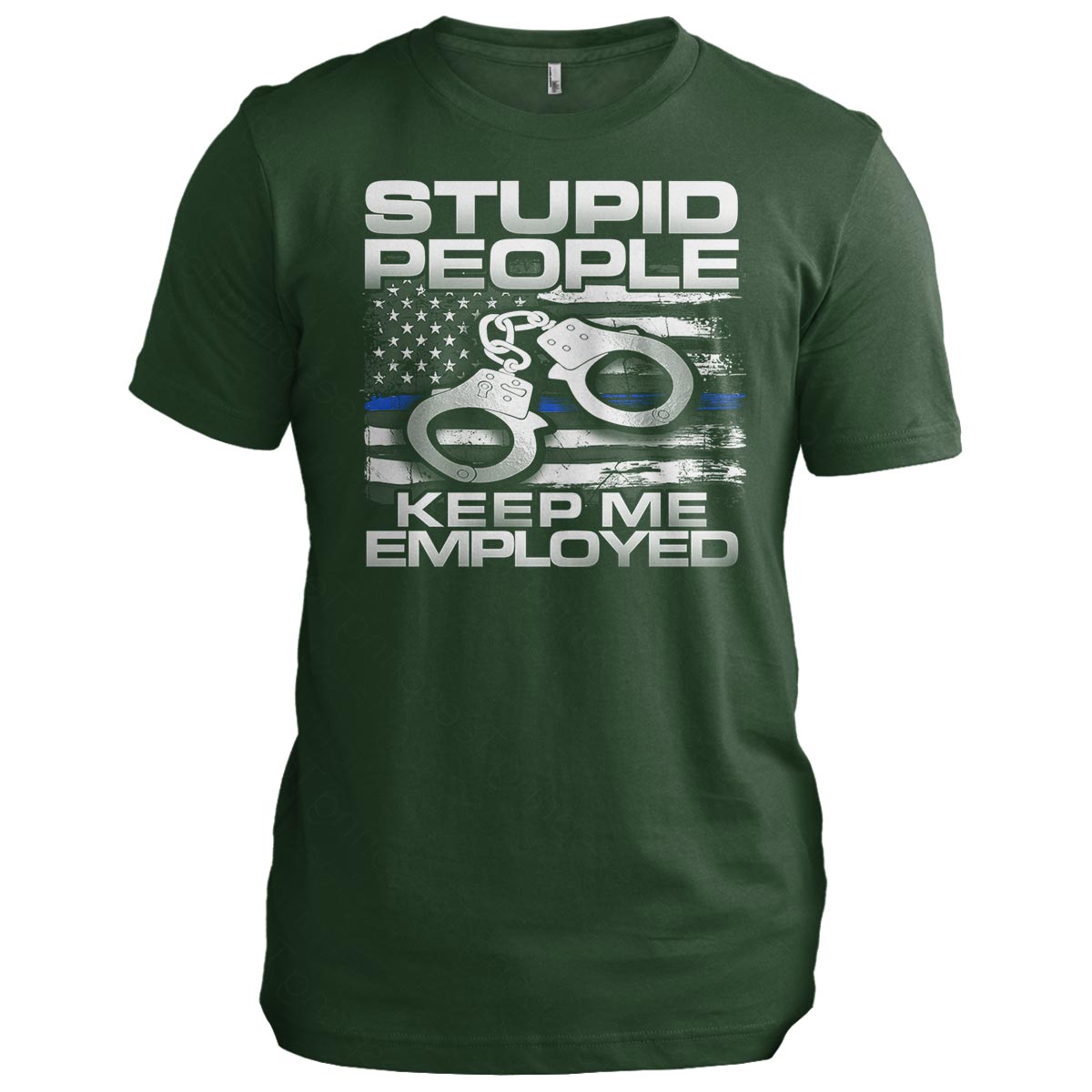 Police: Stupid People Keep Me Employed