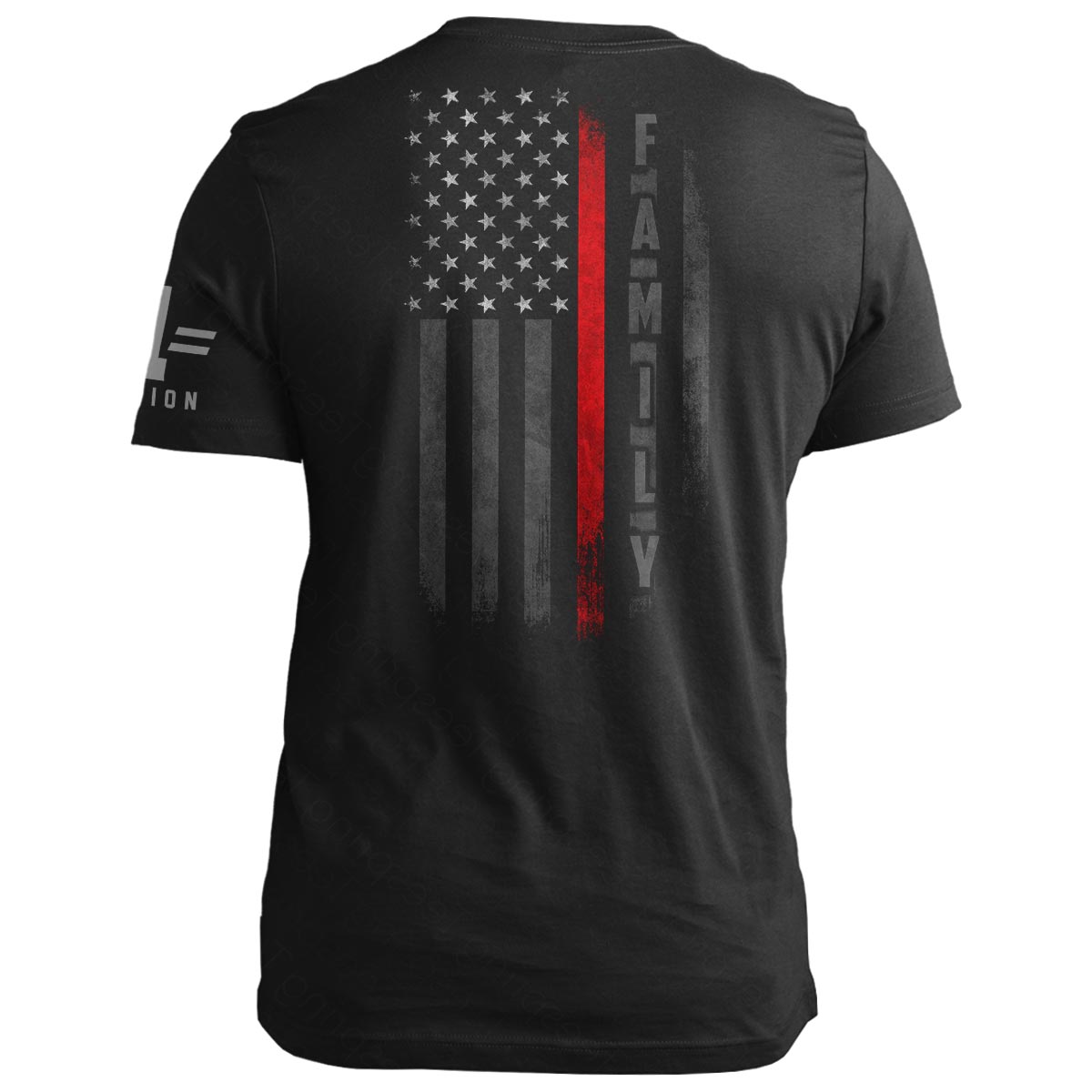 Firefighter Family American Flag