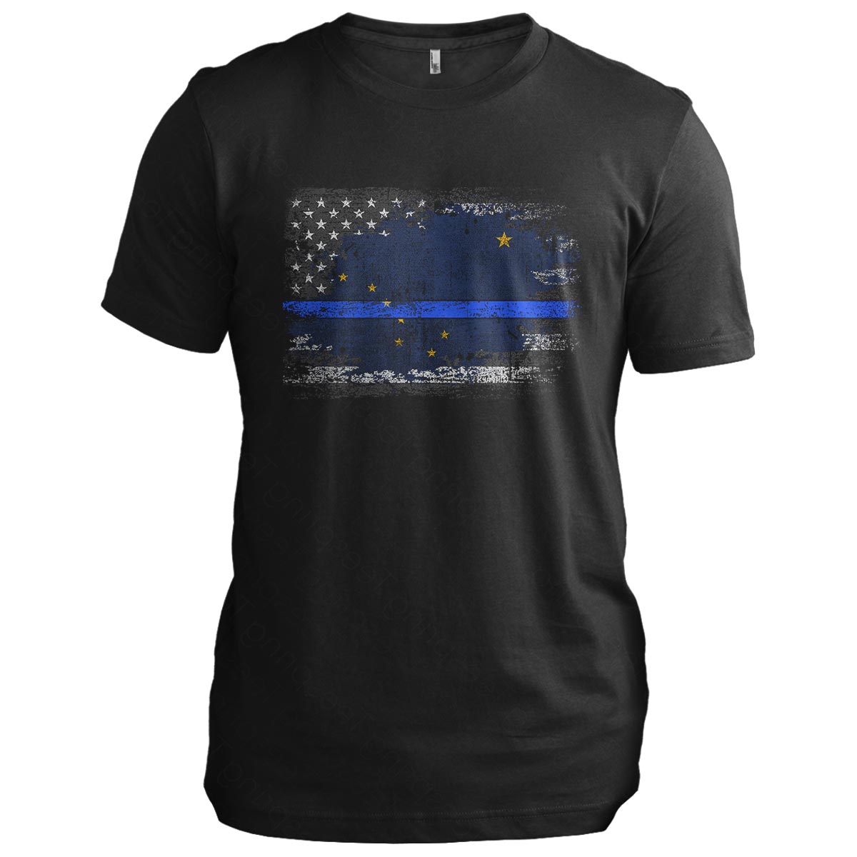 Alaska Thin Blue Line Flag