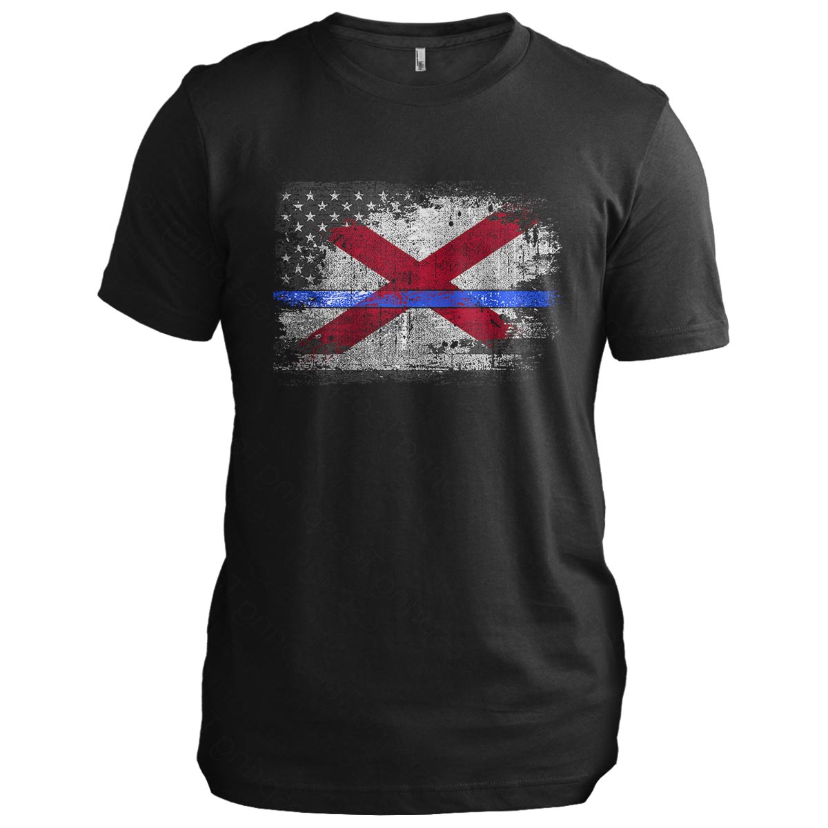Alabama Thin Blue Line Flag