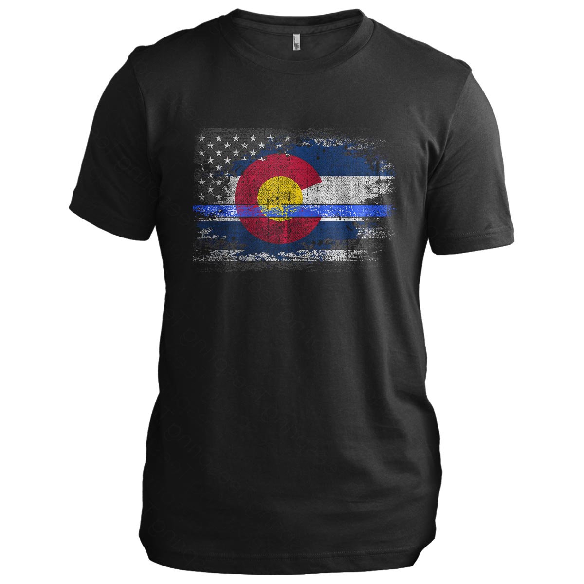 Colorado Thin Blue Line Flag