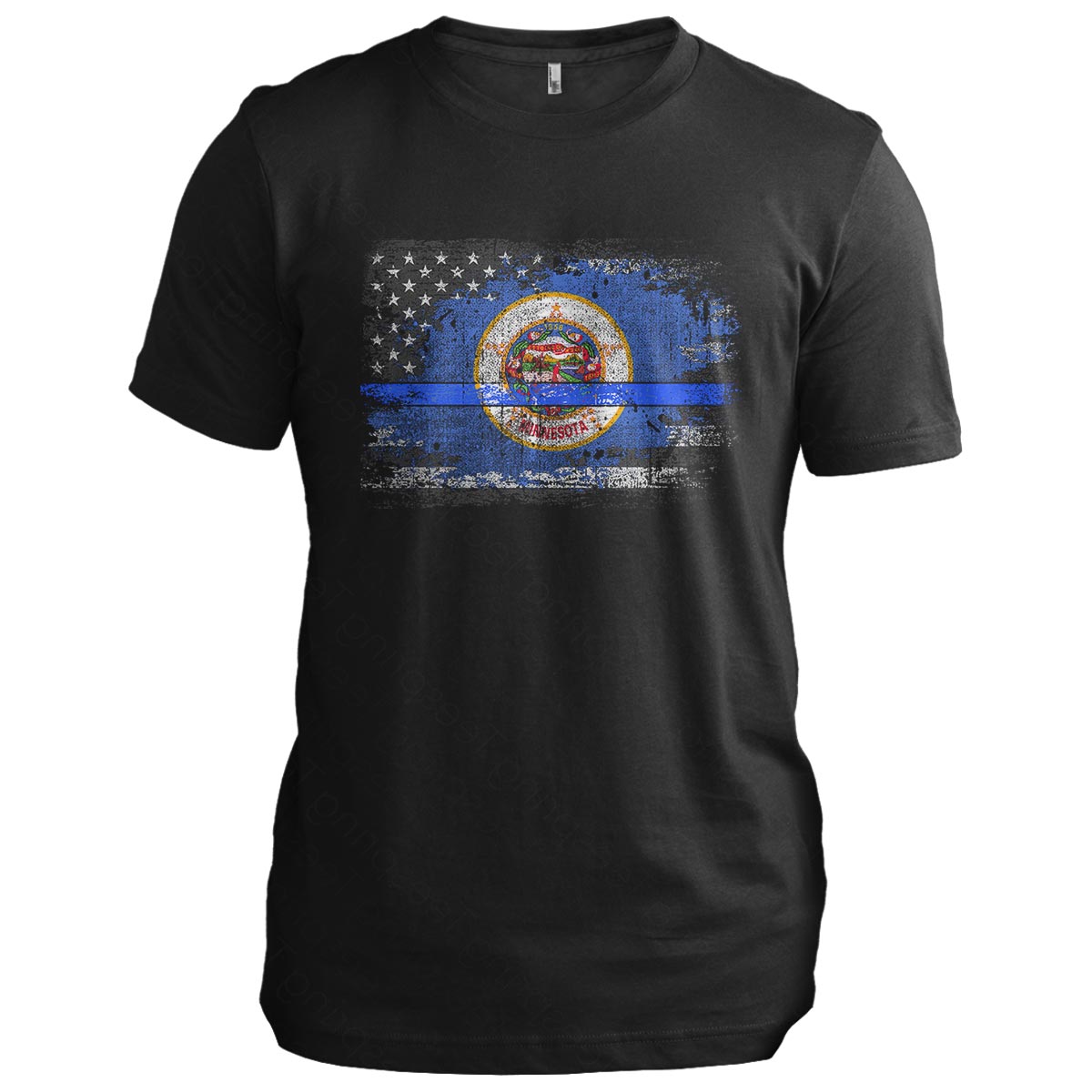 Minnesota Thin Blue Line Flag