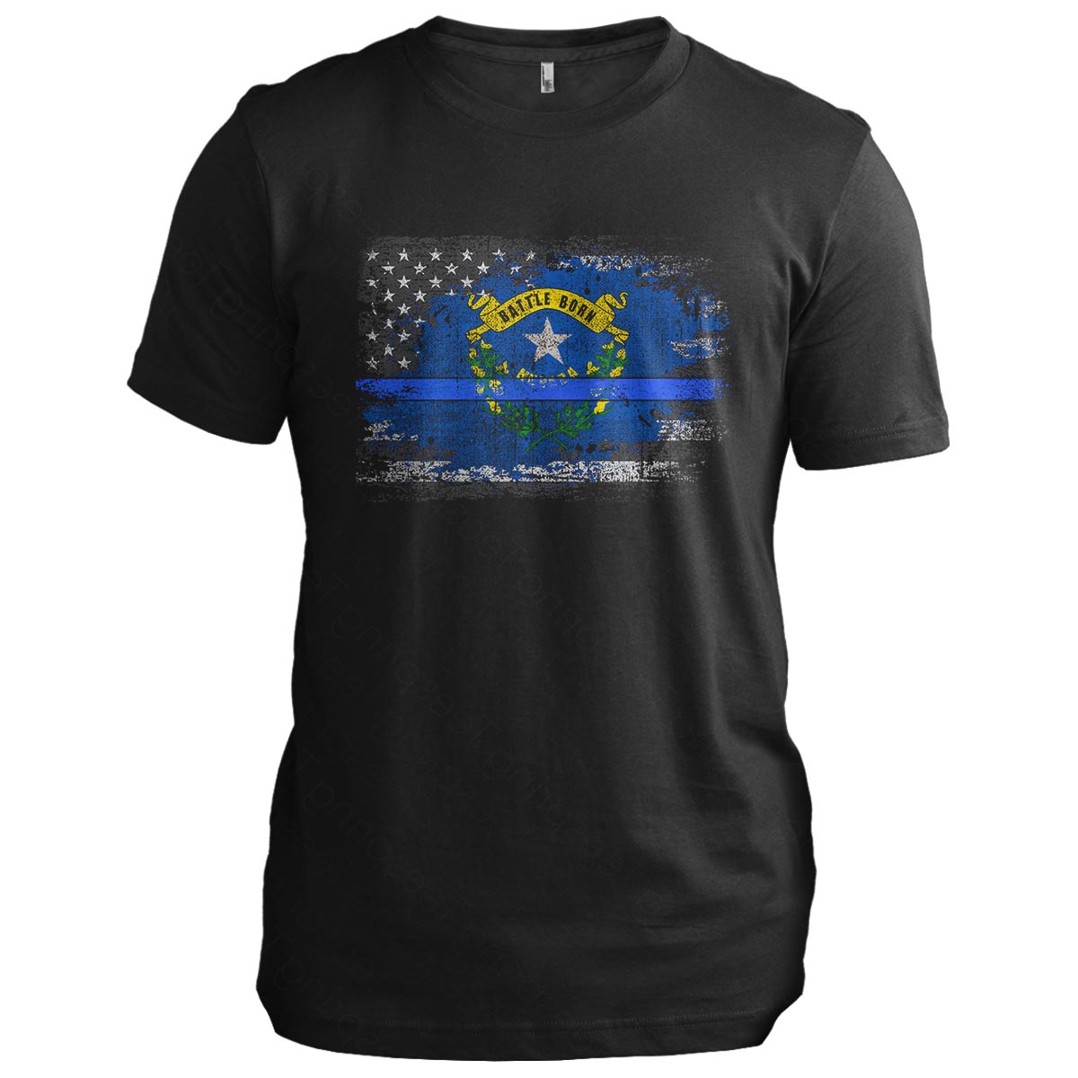 Nevada Thin Blue Line Flag