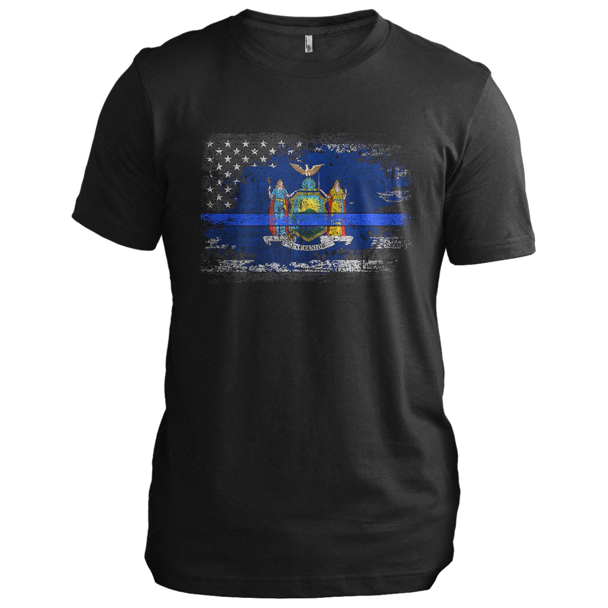 New York Thin Blue Line Flag