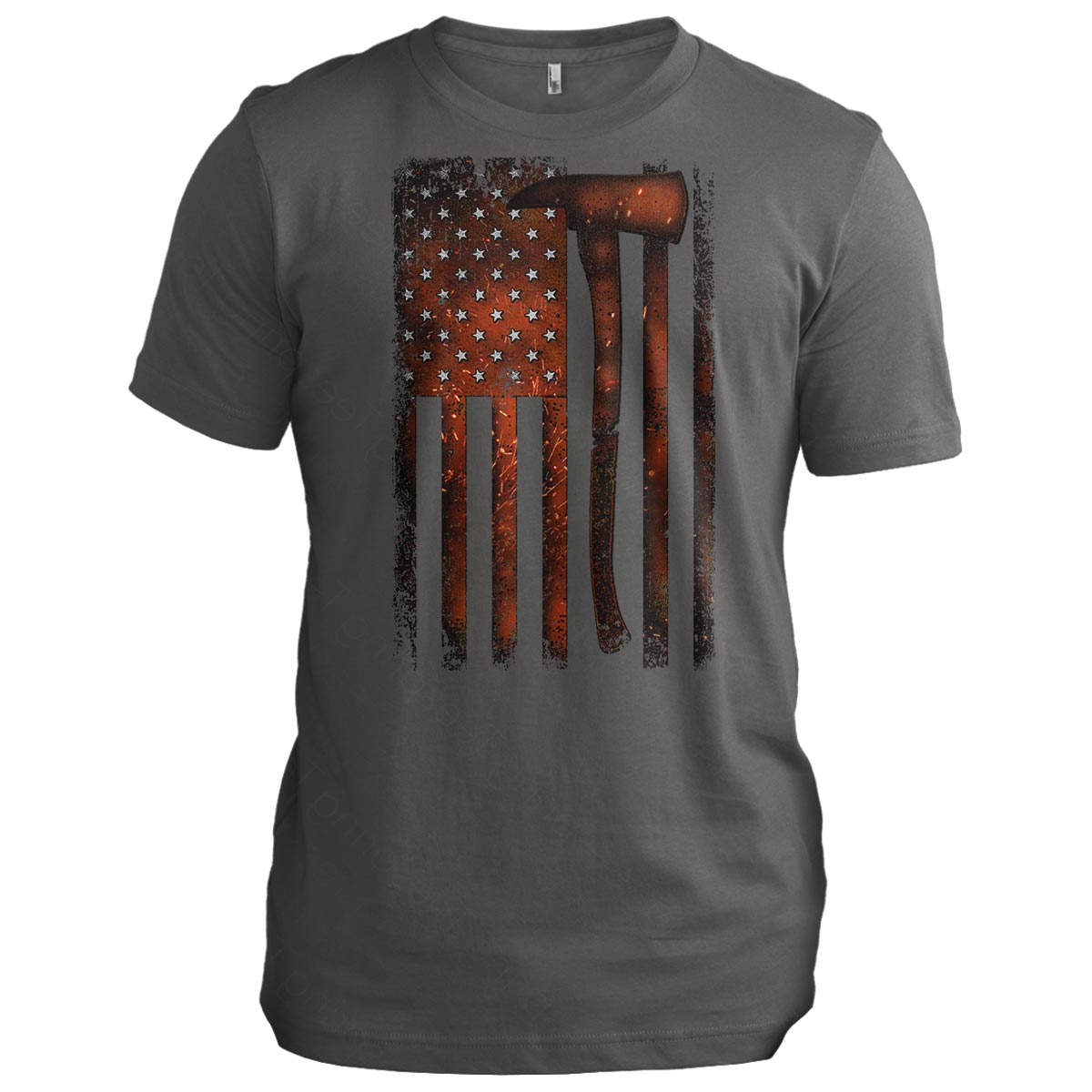 Firefighter Flame Flag