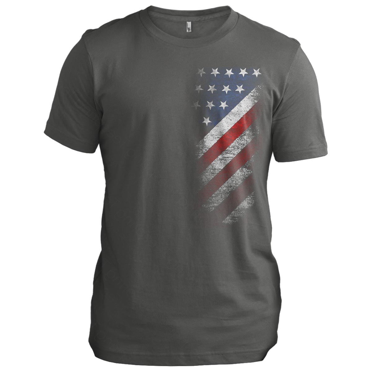American Half Flag Front - American Flag