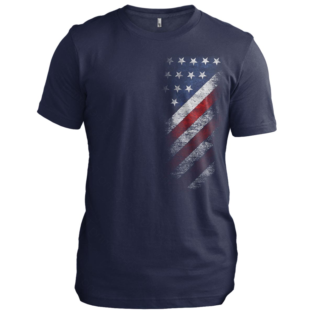 American Half Flag Front - American Flag