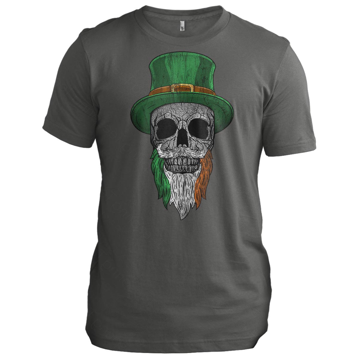 Leprechaun Irish Beard Skull