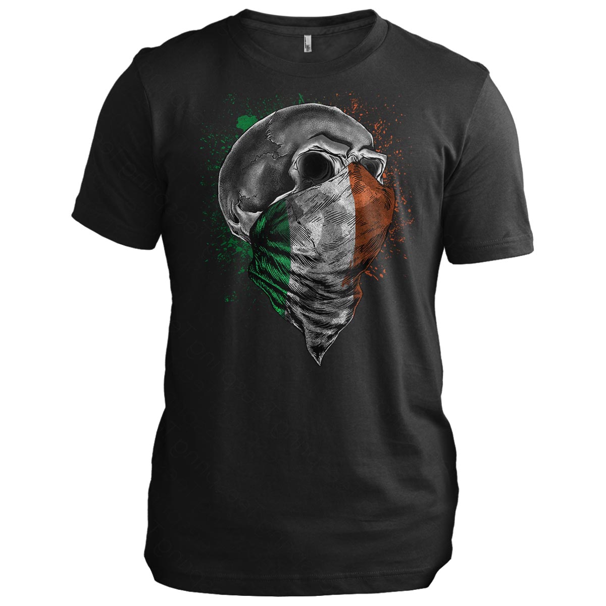 Irish Flag Skull