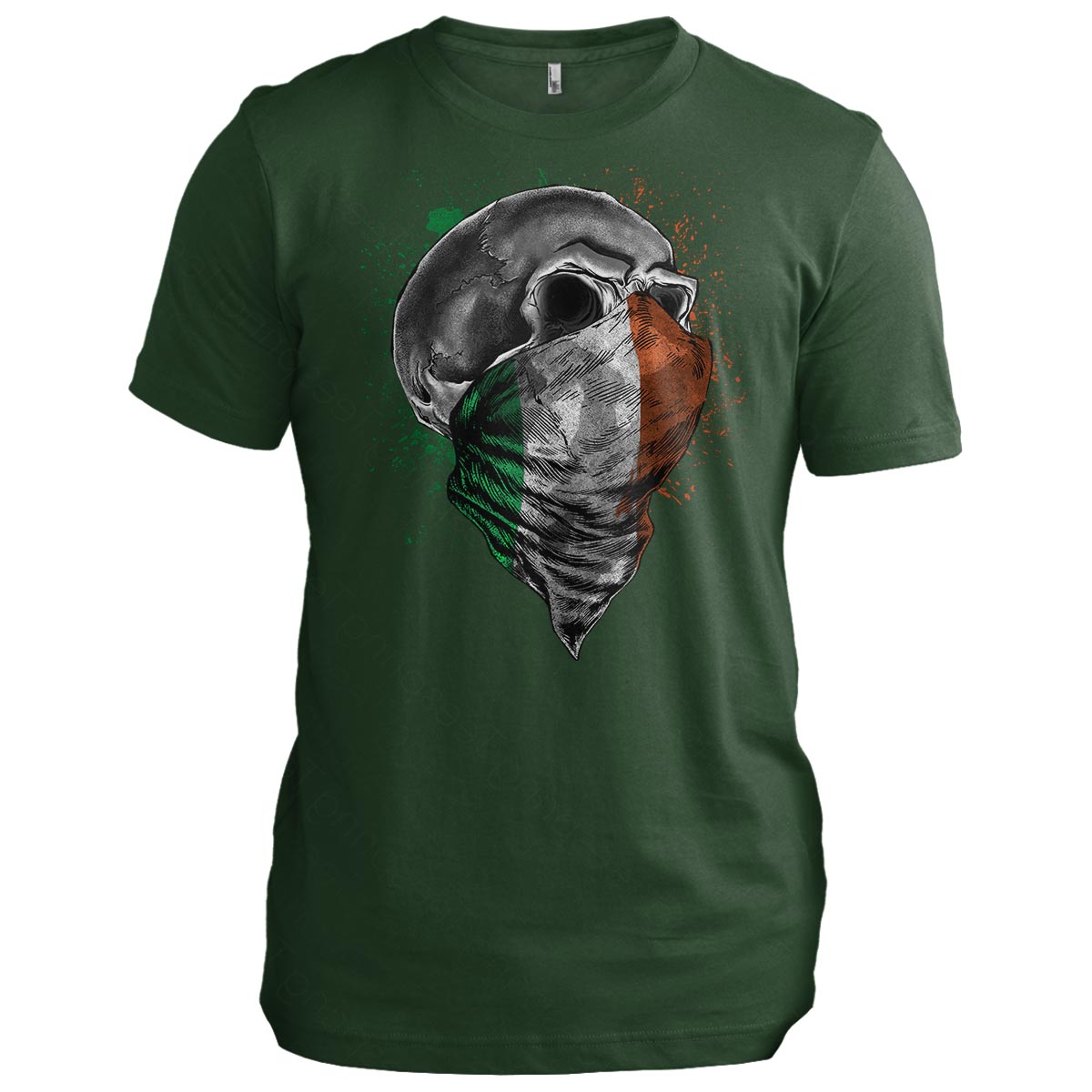 Irish Flag Skull