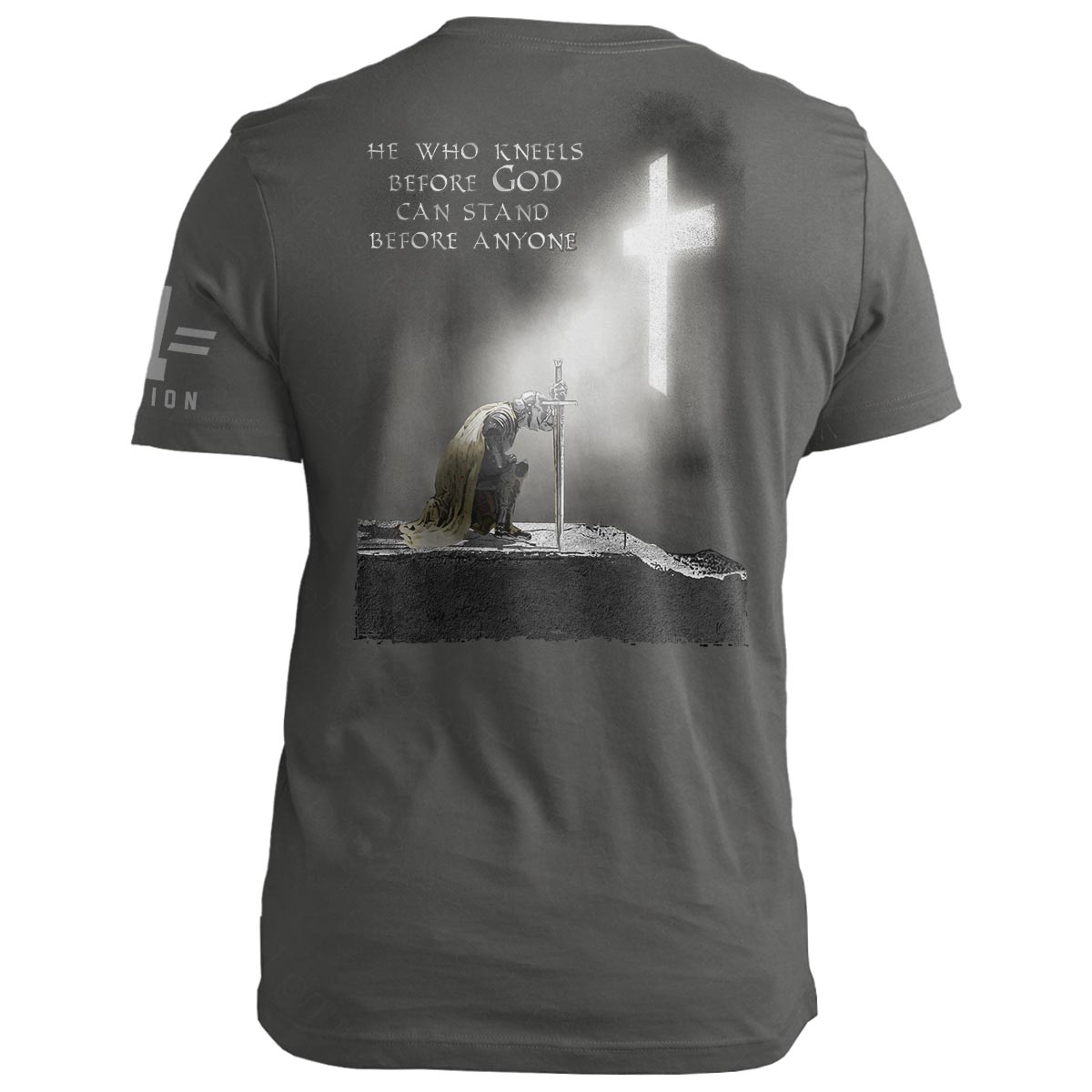 Kneel Before God. Stand Before Anyone
