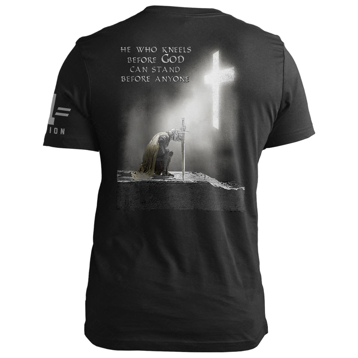Kneel Before God. Stand Before Anyone