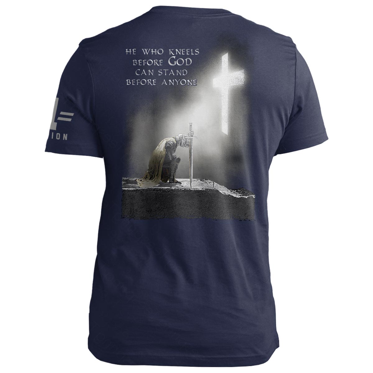 Kneel Before God. Stand Before Anyone